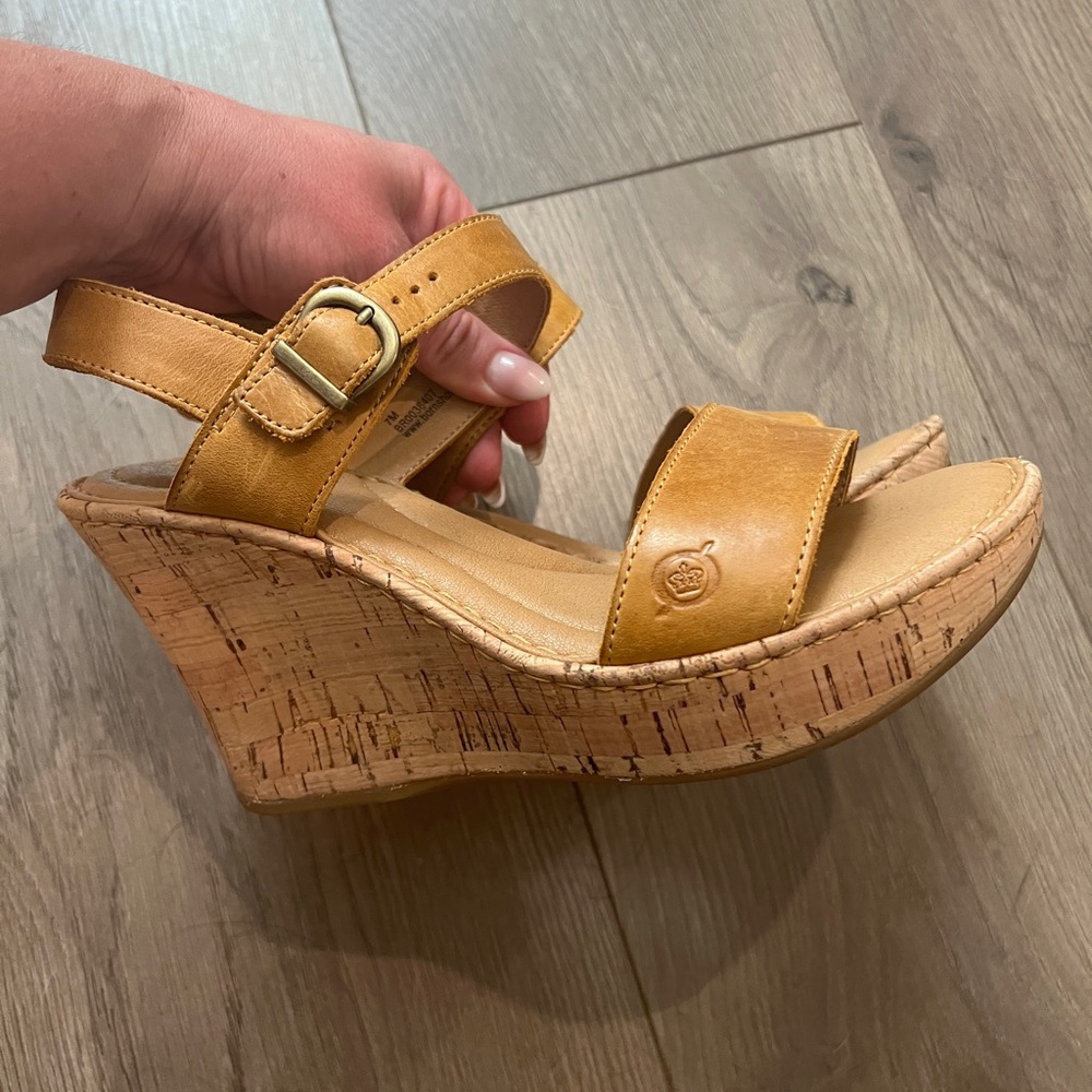 Born wedge sandals
